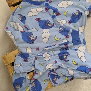 Disney Eeyore Footie Pajamas Adult Onesie